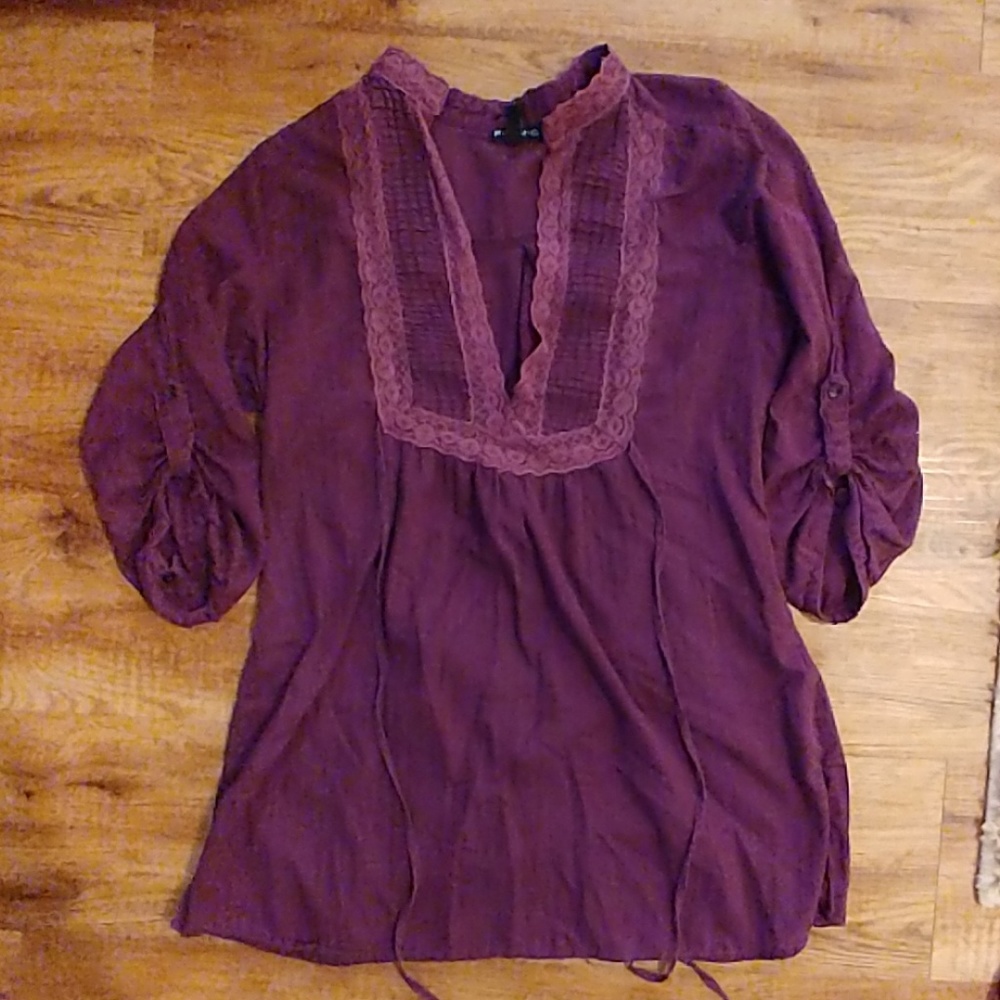 3/4 sleeve womens top